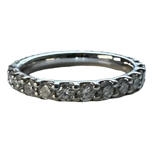 Pre-owned Mejuri White Gold Ring