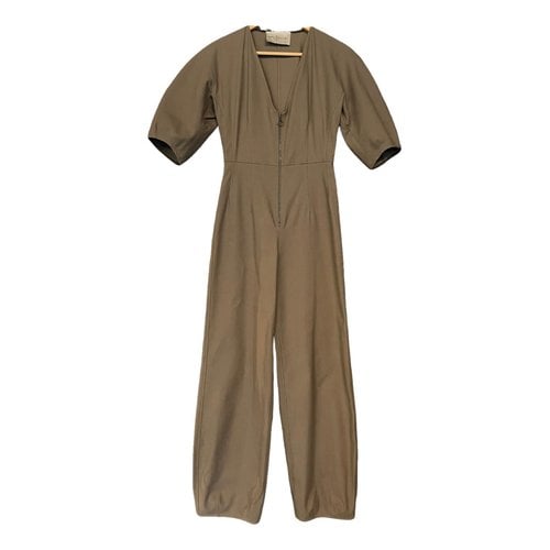Pre-owned Cortana Jumpsuit In Khaki