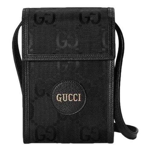 Pre-owned Gucci Leather Small Bag In Black