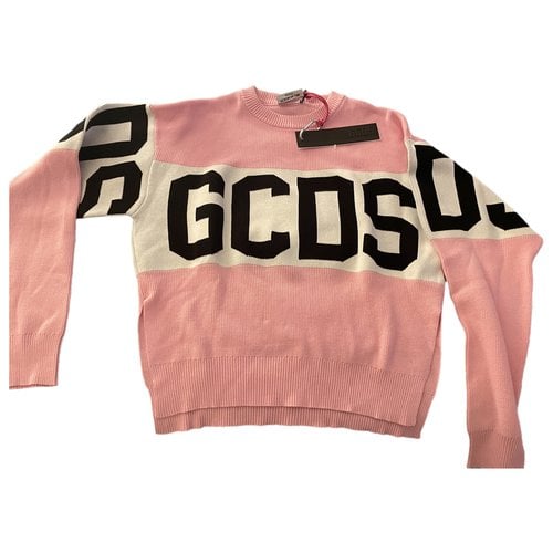 Pre-owned Gcds Jumper In Pink