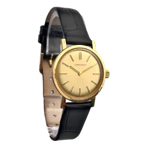 Pre-owned Longines Watch In Gold