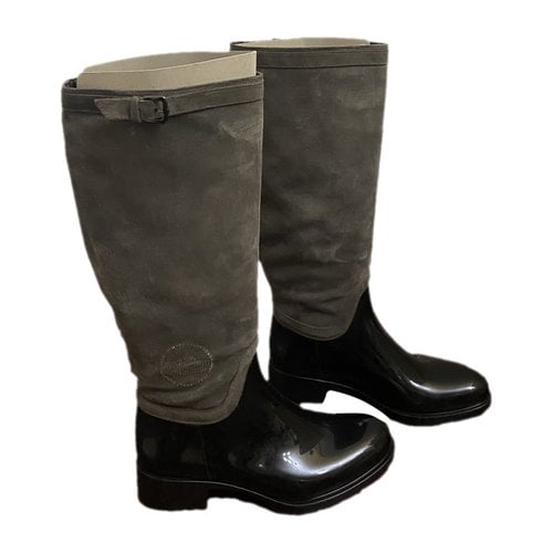 Pre-owned Alberto Guardiani Wellington Boots In Other