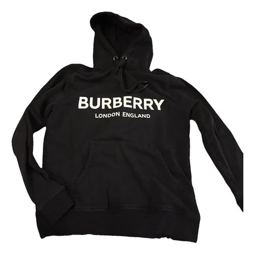 Pre-owned Burberry Sweatshirt In Black