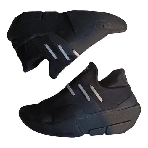 Pre-owned Y-3 By Yohji Yamamoto Trainers In Anthracite