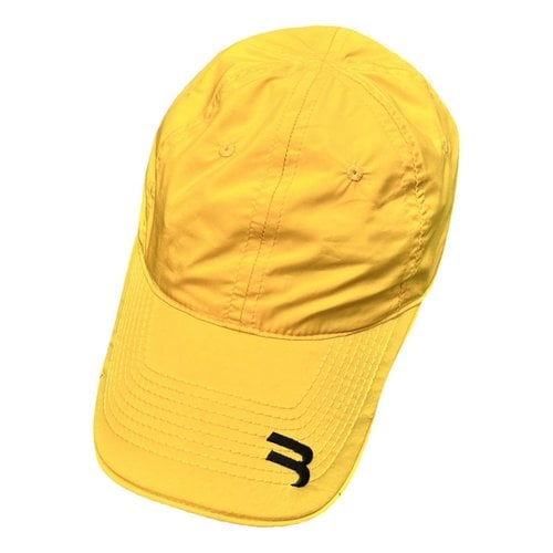 Pre-owned Balenciaga Hat In Yellow