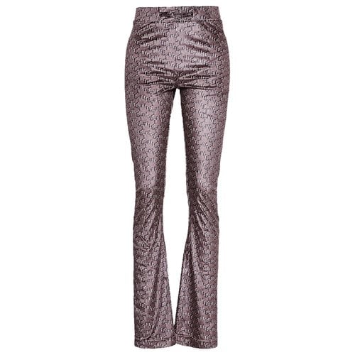 Pre-owned Juicy Couture Velvet Trousers In Multicolour