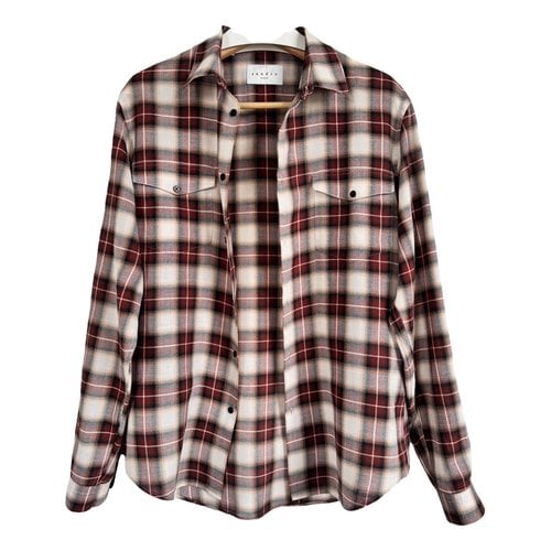 Pre-owned Sandro Shirt In Brown