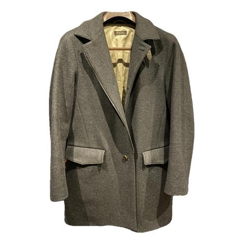 Pre-owned Loro Piana Cashmere Coat In Grey
