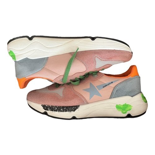 Pre-owned Golden Goose Running Low Trainers In Multicolour