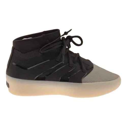 Pre-owned Fear Of God High Trainers In Black