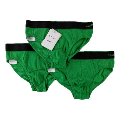 Pre-owned Bottega Veneta Shorts In Green