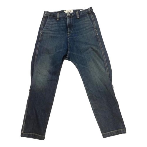 Pre-owned Nili Lotan Short Jeans In Blue