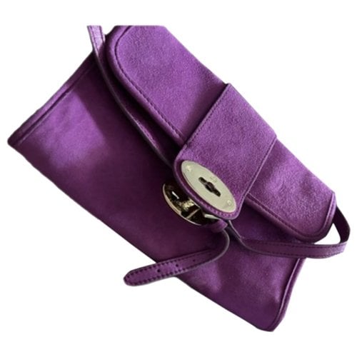 Pre-owned Mulberry Handbag In Purple