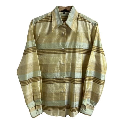Pre-owned Etro Silk Shirt In Yellow