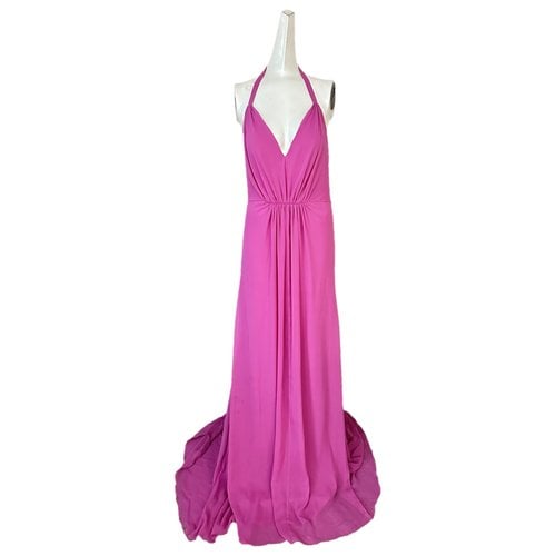 Pre-owned Vera Wang Maxi Dress In Pink