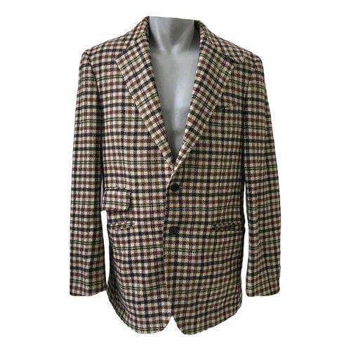 Pre-owned Etro Cashmere Jacket In Brown