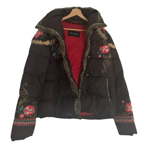Pre-owned Etro Puffer In Brown