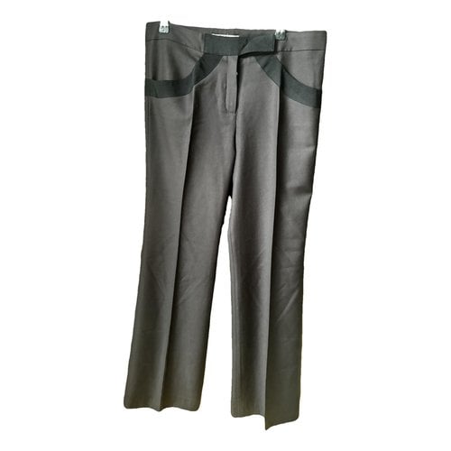 Pre-owned Chloé Wool Large Pants In Other