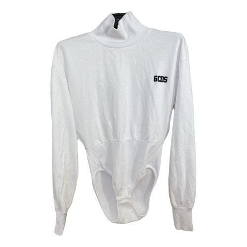 Pre-owned Gcds Top In White