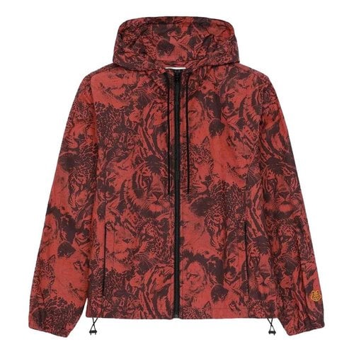 Pre-owned Kenzo Tiger Jacket In Red