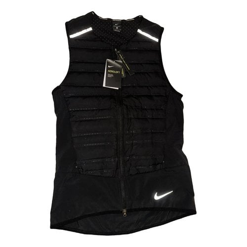 Pre-owned Nike Vest In Black