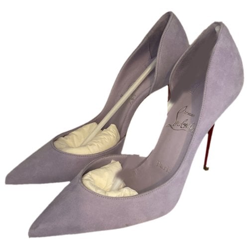 Pre-owned Christian Louboutin Iriza Heels In Other