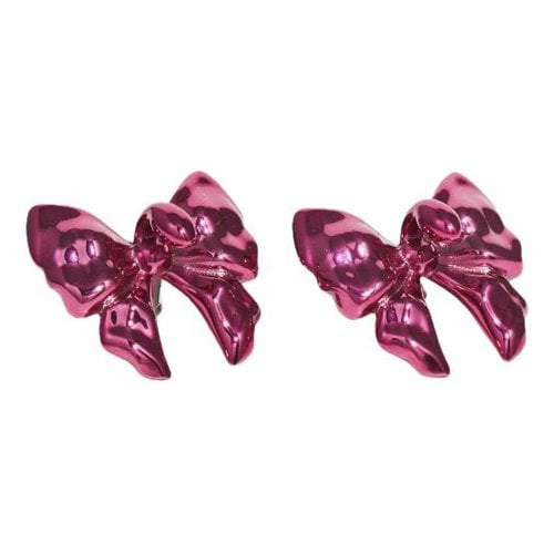 Pre-owned Hugo Kreit Earrings In Pink