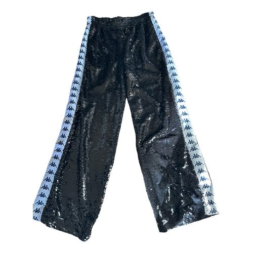 Pre-owned Faith Connexion Large Pants In Black
