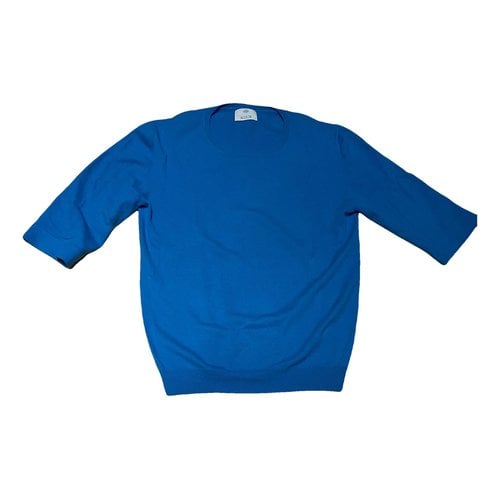 Pre-owned Allude Cashmere Jumper In Blue