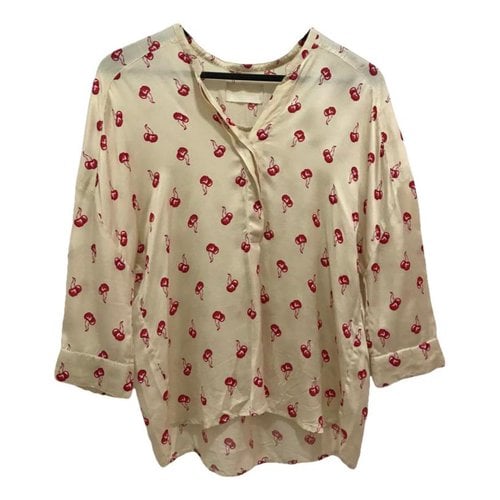 Pre-owned Zadig & Voltaire Blouse In Beige