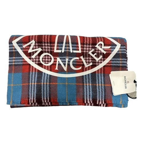 Pre-owned Moncler Wool Scarf & Pocket Square In Other