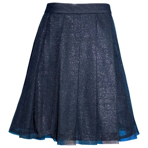 Pre-owned Chanel Mid-length Skirt In Metallic