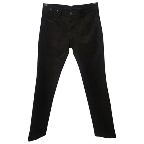 Pre-owned Antony Morato Trousers In Black