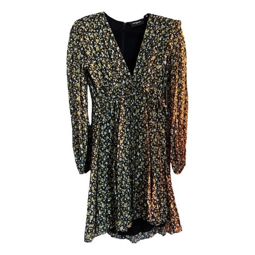 Pre-owned The Kooples Mid-length Dress In Gold