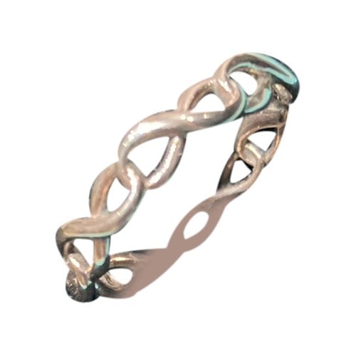 Pre-owned Tiffany & Co Tiffany Infinity Ring In Pink