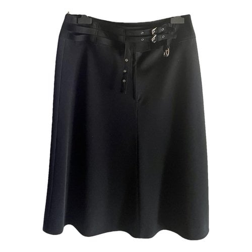 Pre-owned Hache Mid-length Skirt In Black