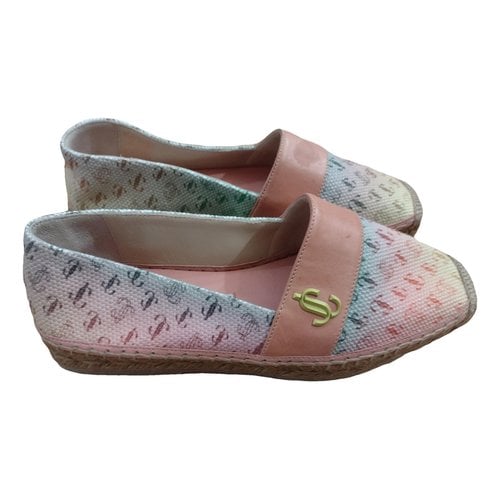 Pre-owned Jimmy Choo Cloth Espadrilles In Multicolour