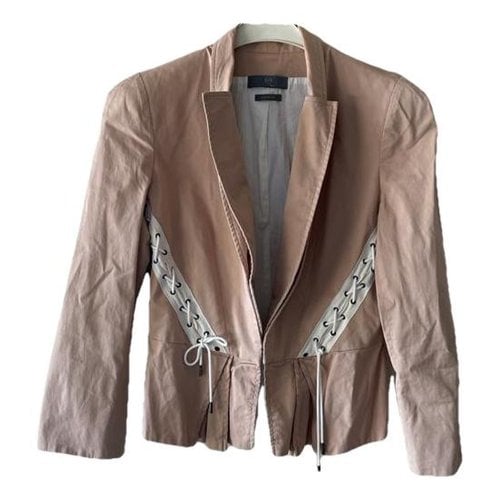 Pre-owned Mcq By Alexander Mcqueen Jacket In Pink