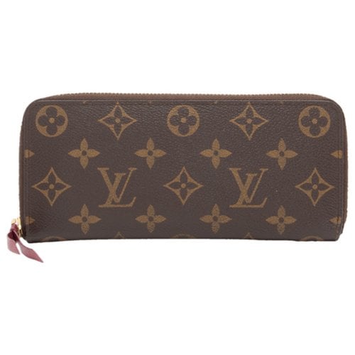 Pre-owned Louis Vuitton Clemence Cloth Wallet In Multicolour