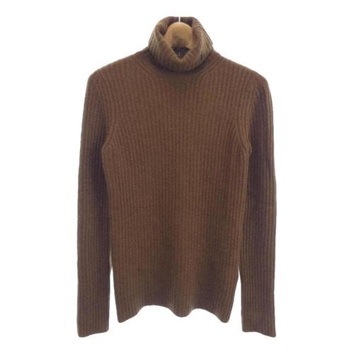 Pre-owned Saint Laurent Cashmere Knitwear & Sweatshirt In Brown