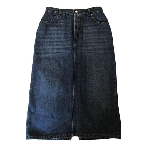 Pre-owned Alexa Chung Mid-length Skirt In Blue