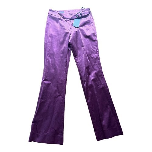 Pre-owned Fendi Velvet Large Pants In Other