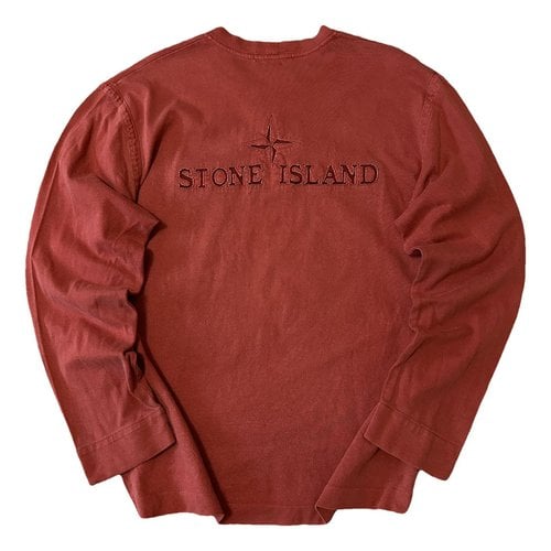Pre-owned Stone Island Sweatshirt In Red