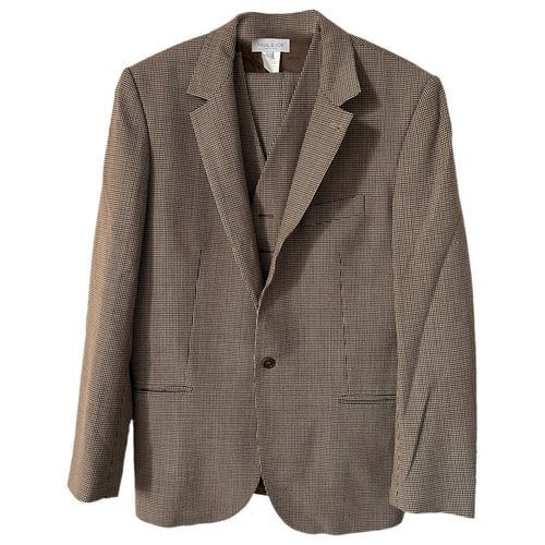 Pre-owned Paul & Joe Wool Suit In Brown