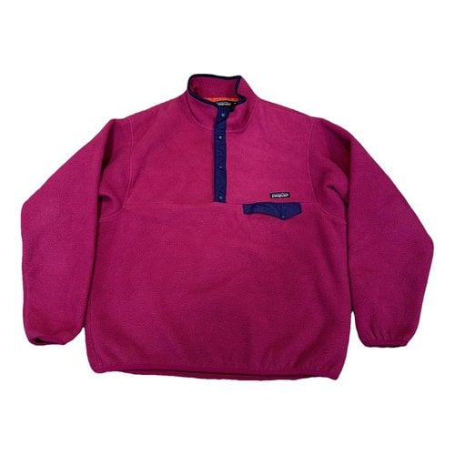 Pre-owned Patagonia Sweatshirt In Purple