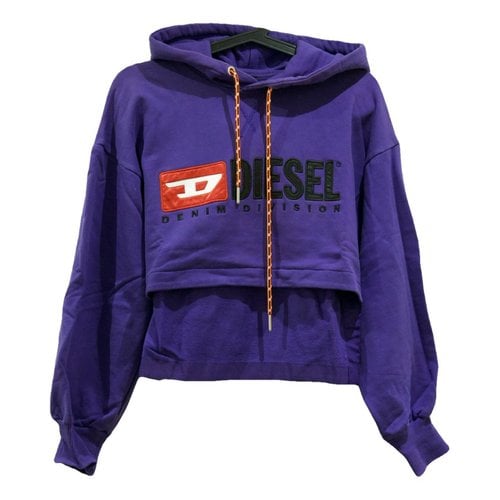 Pre-owned Diesel Jacket In Purple