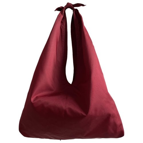 Pre-owned The Row Bindle Cloth Handbag In Red