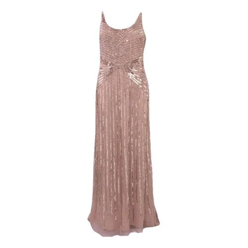 Pre-owned Adrianna Papell Maxi Dress In Pink