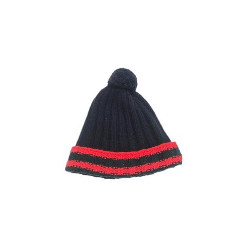 Pre-owned Gucci Wool Hat In Blue