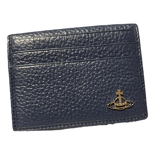 Pre-owned Vivienne Westwood Wallet In Blue